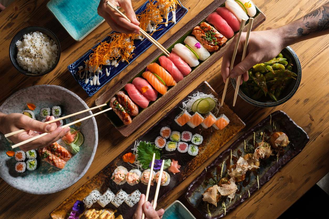 Buffet de sushi en Madrid