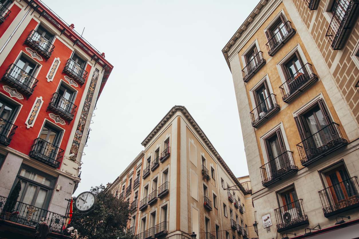 Edificios del centro de Madrid