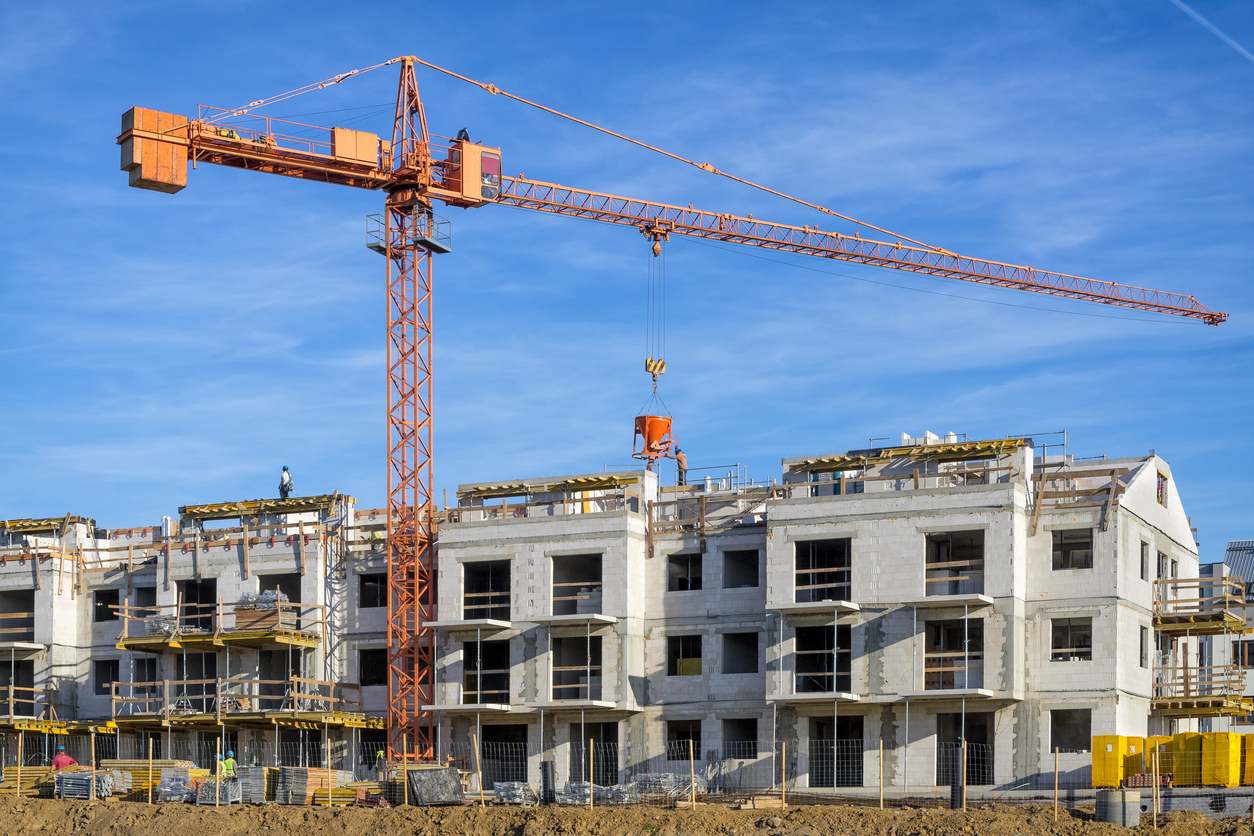 Viviendas en construcción