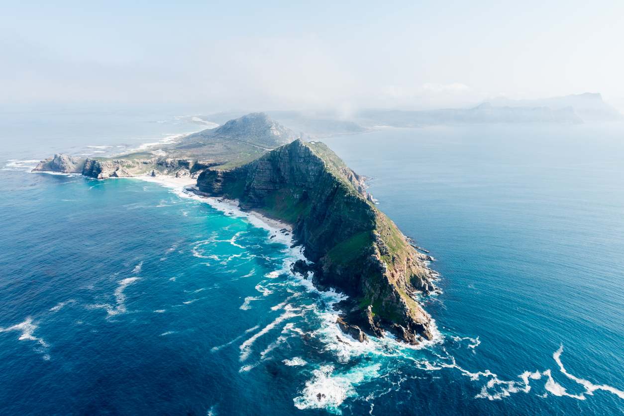 Vista del Cabo de Buena Esperanza