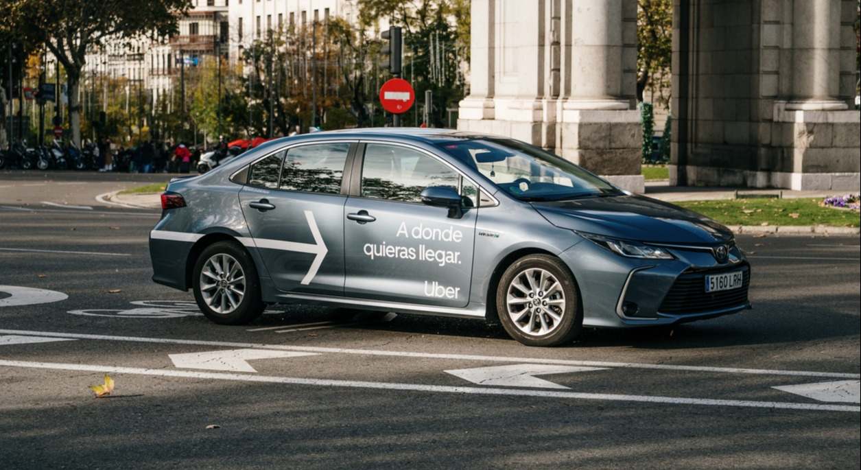 Coche de Uber