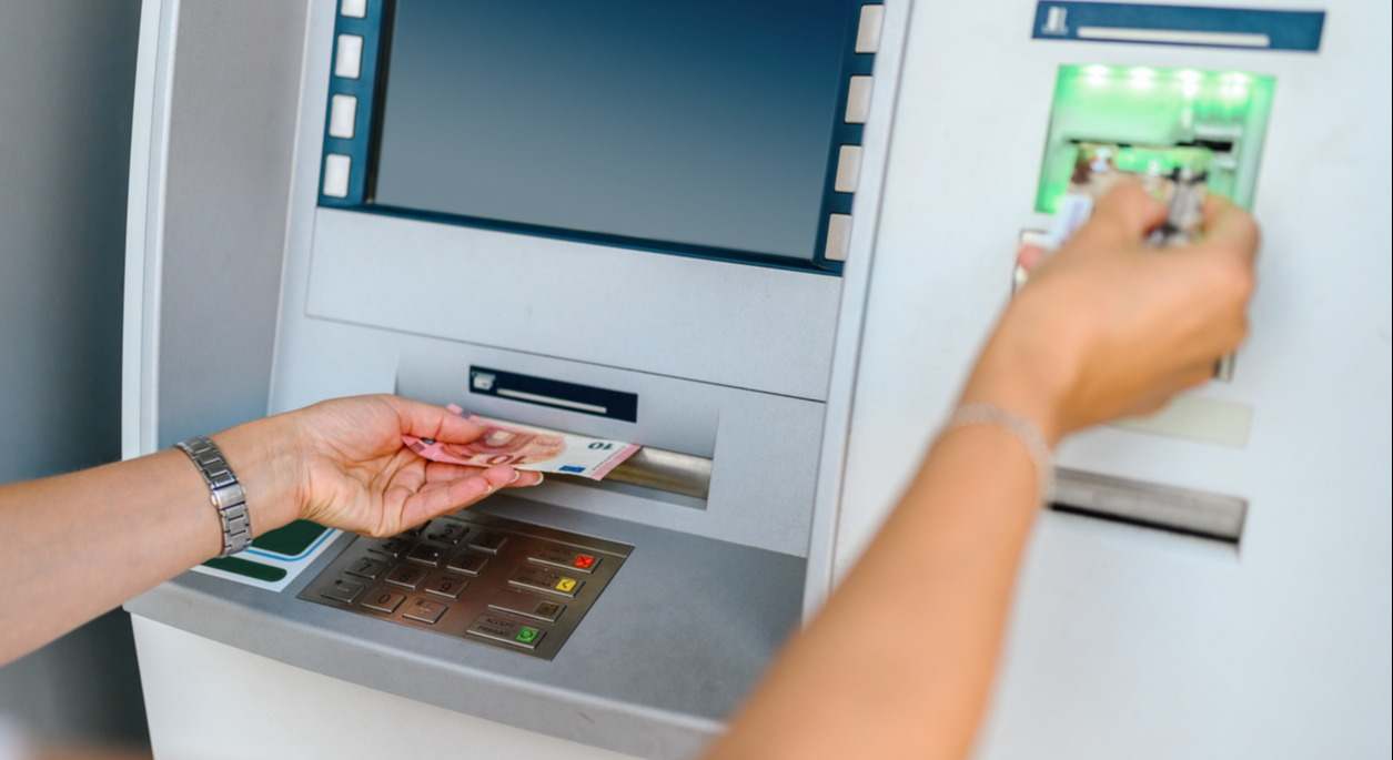 Cajero automático de un banco. / Foto: iStock