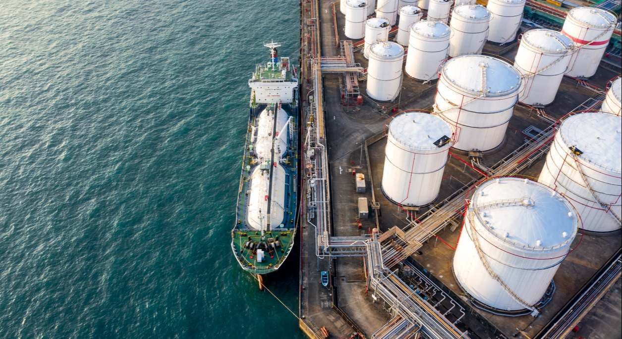 Tanques de almacenamiento de petróleo de China