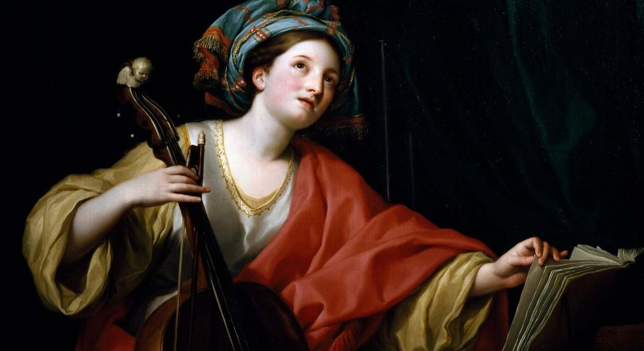 Santa Cecilia. Anton Raphael Mengs. 1760.