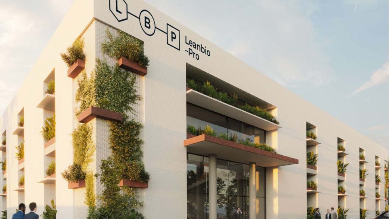 Simulación de la futura planta de Leanbio en Barcelona