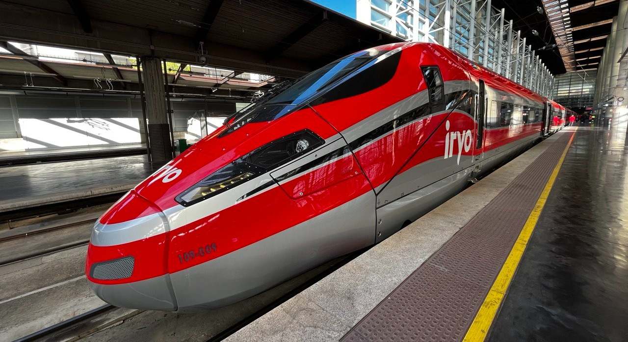 Tren de Iryo en Madrid-Puerta de Atocha. / V.E.