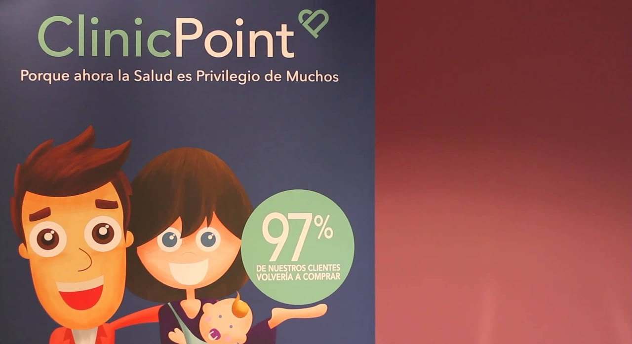 Cartel de Clinicpoint. EE