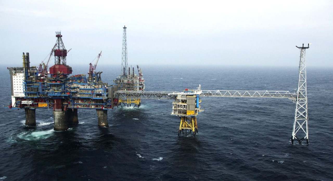 Plataforma Sleipner, donde se produjo un corte (Reuters)