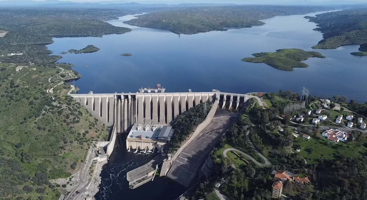 El embalse de Alcántara de Iberdrola. Europa Press
