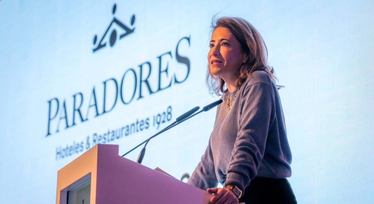 La presidenta de Paradores, Raquel Sánchez.