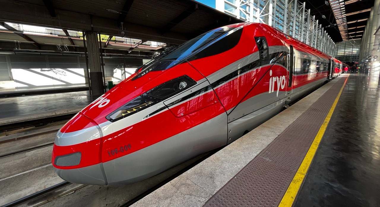 Tren de Iryo en Madrid-Puerta de Atocha. / V.E.