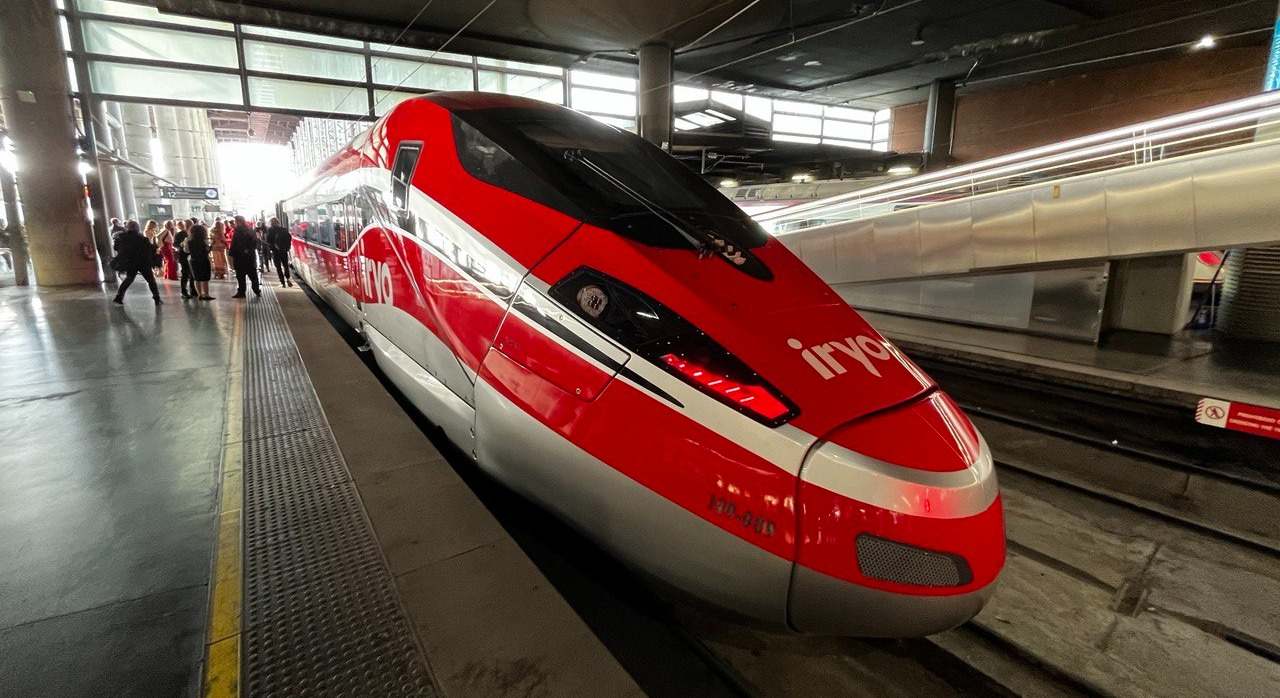 Tren de Iryo en Madrid-Puerta de Atocha. / V.E.