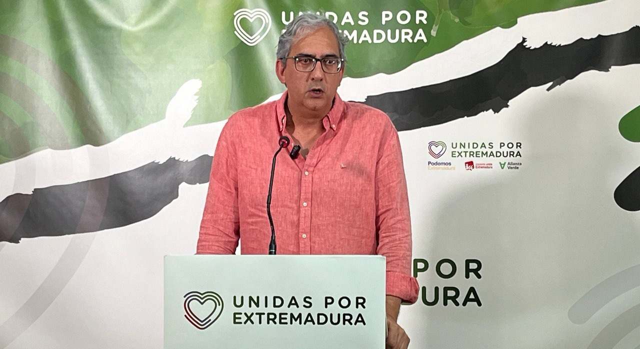 El diputado de Unidas por Extremadura, Joaquín Macías.