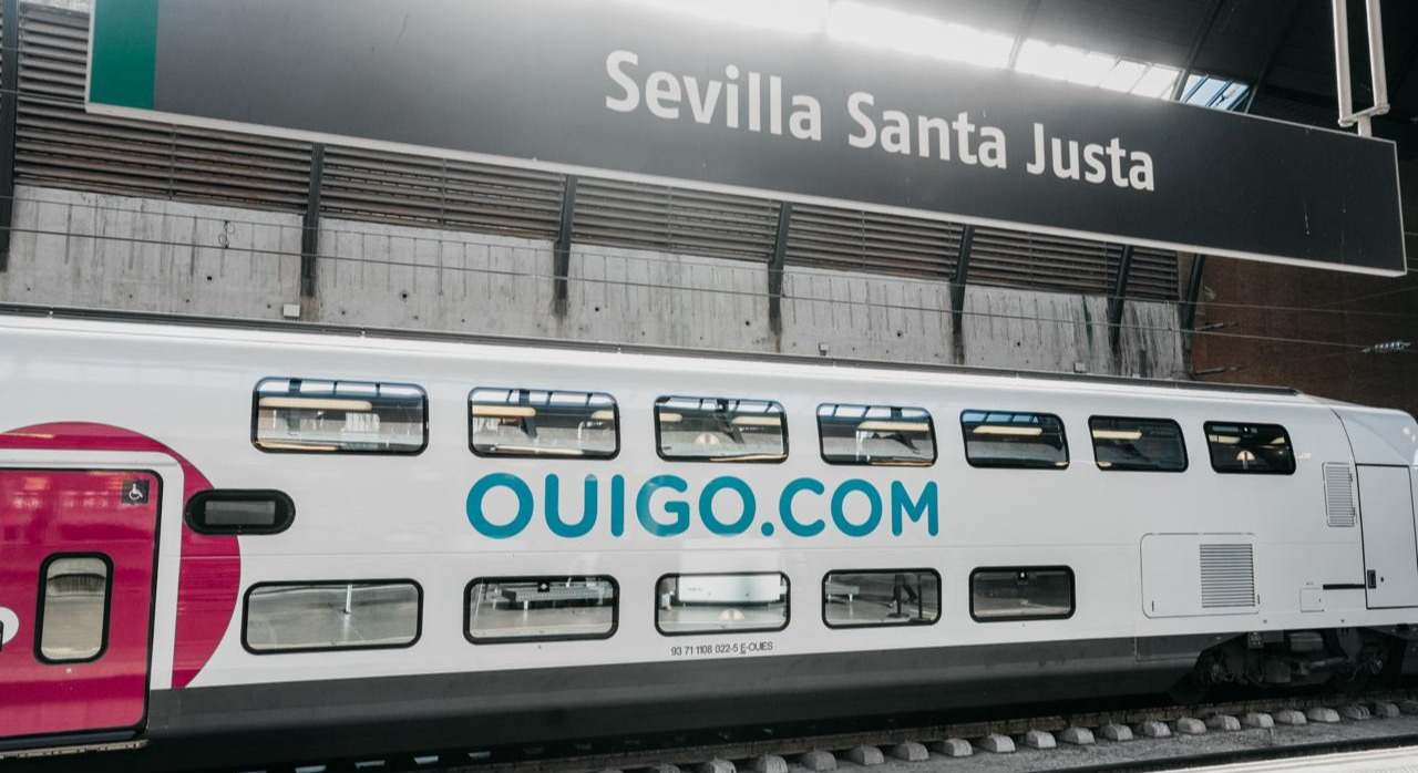 Tren de Ouigo en Sevilla.