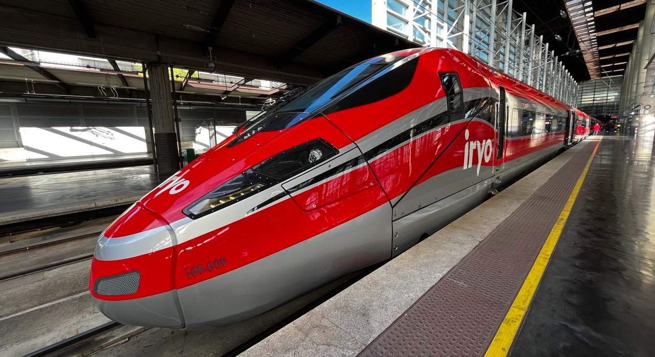 Tren de Iryo en Madrid-Puerta de Atocha. / V.E.