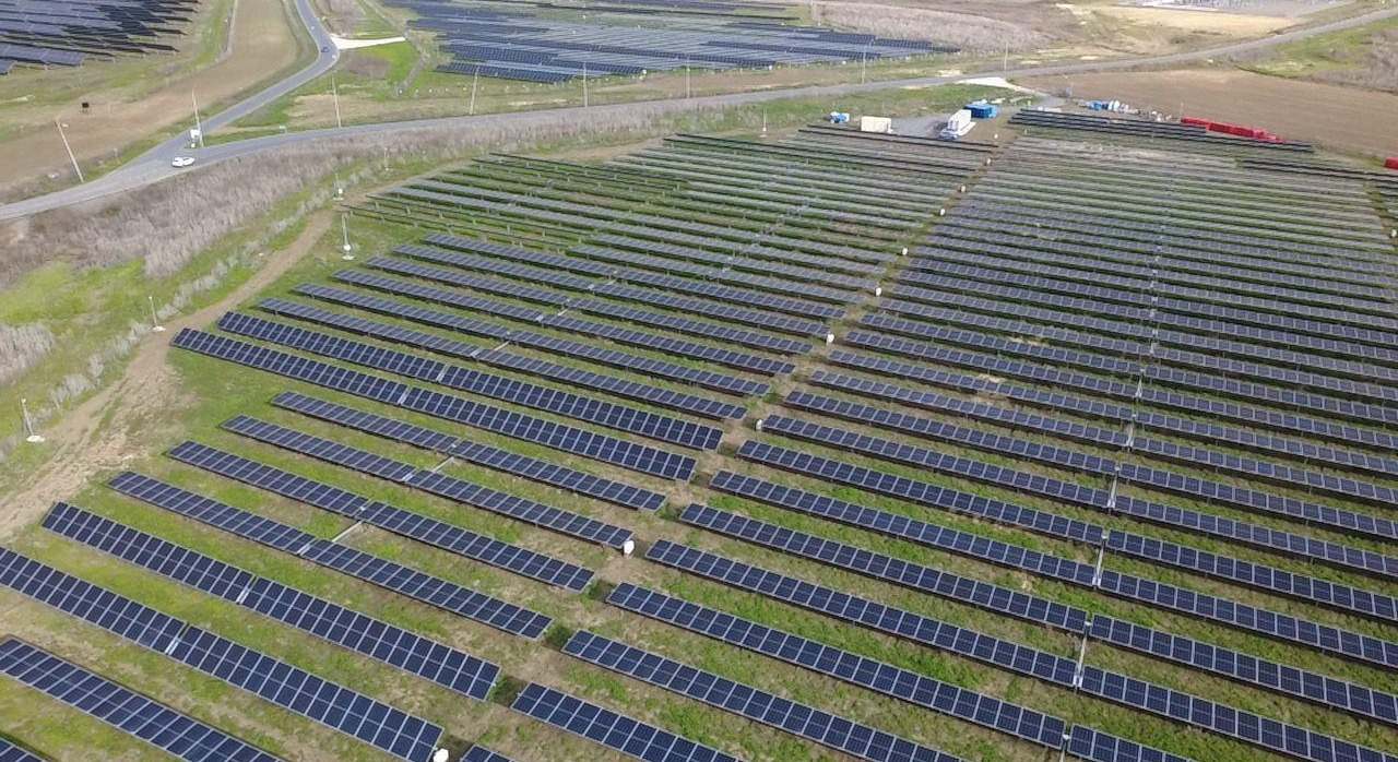 Planta de Solarig en las inmediaciones de Huelva.