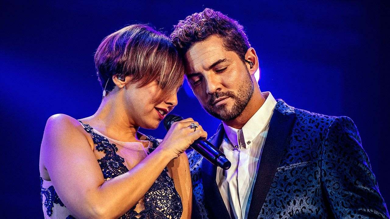 Chenoa y Bisbal, en el reencuentro.