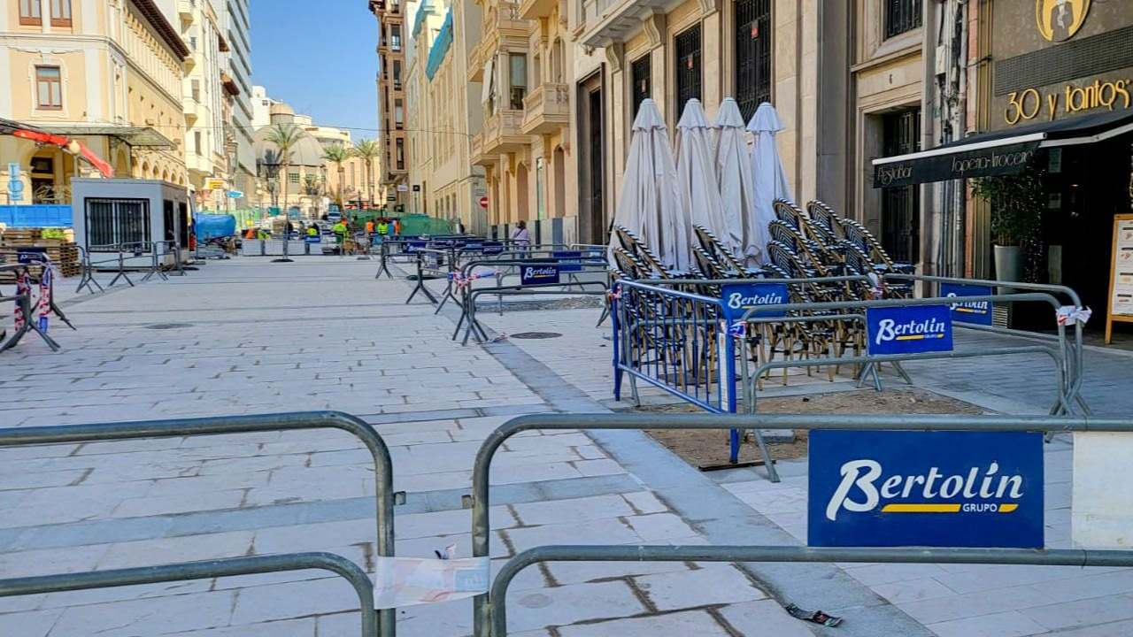Obras de Bertolín en Alicante.