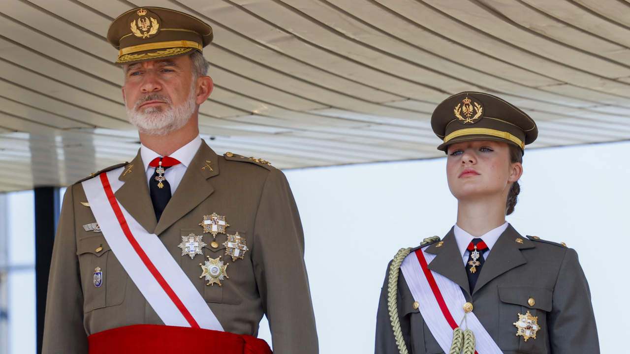 Felipe VI y Leonor