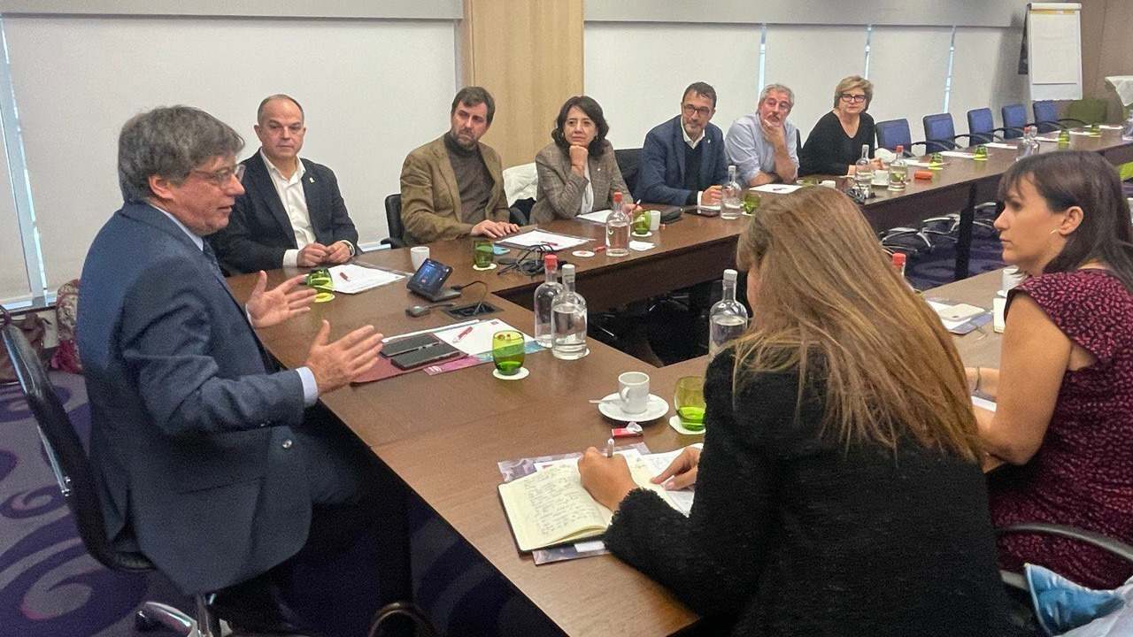 Reunión de la dirección permanente de Junts