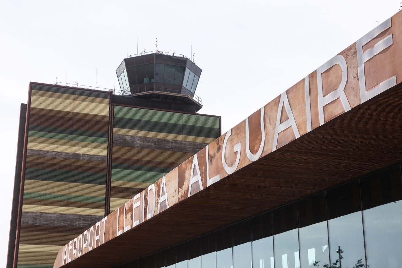 El aeropuerto de Lleida-Alguaire. EP