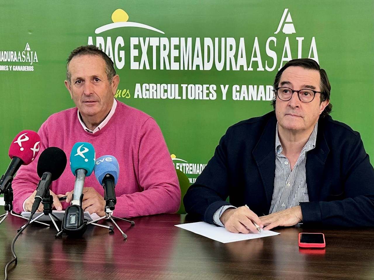 Juan Metidieri y Ángel García Blanco