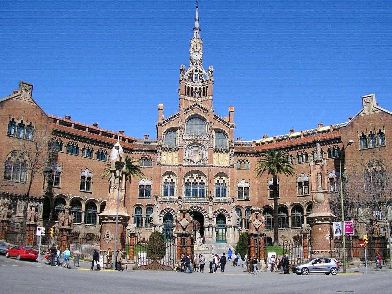 Recinto modernista del Hospital de la Santa Creu y Sant Pau. EP