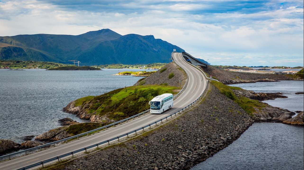 autobus carretera noruega