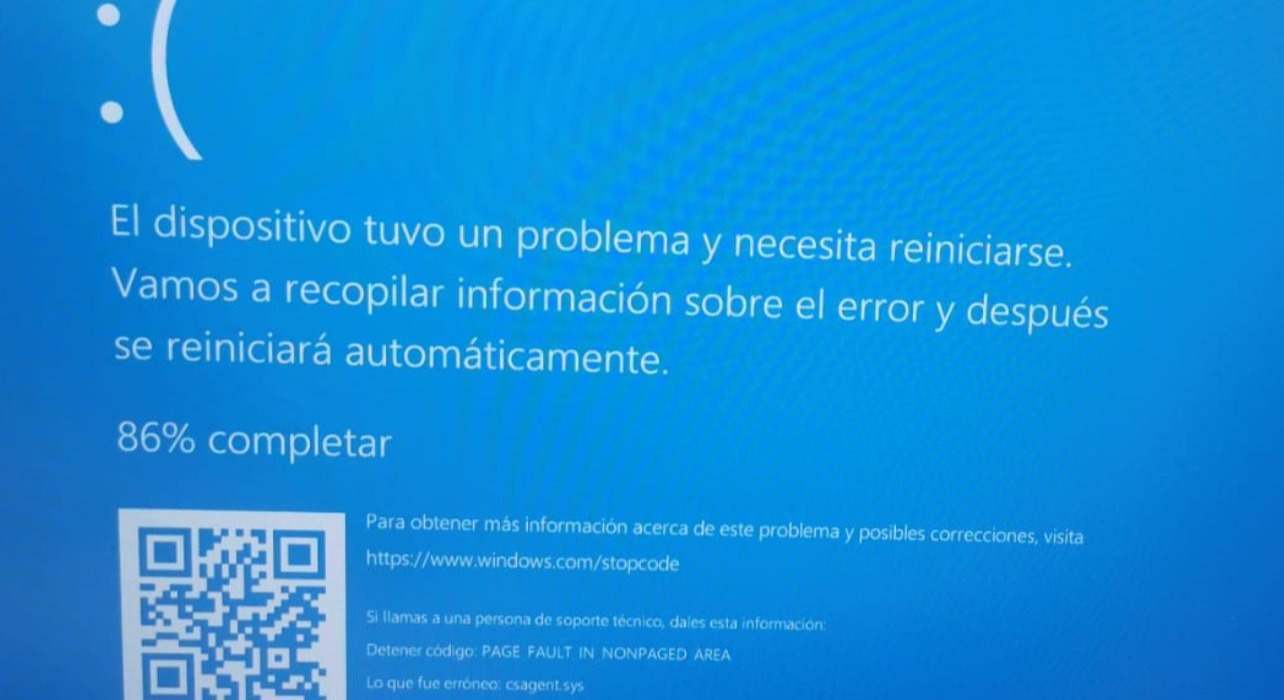 Pantalla azul de la muerte