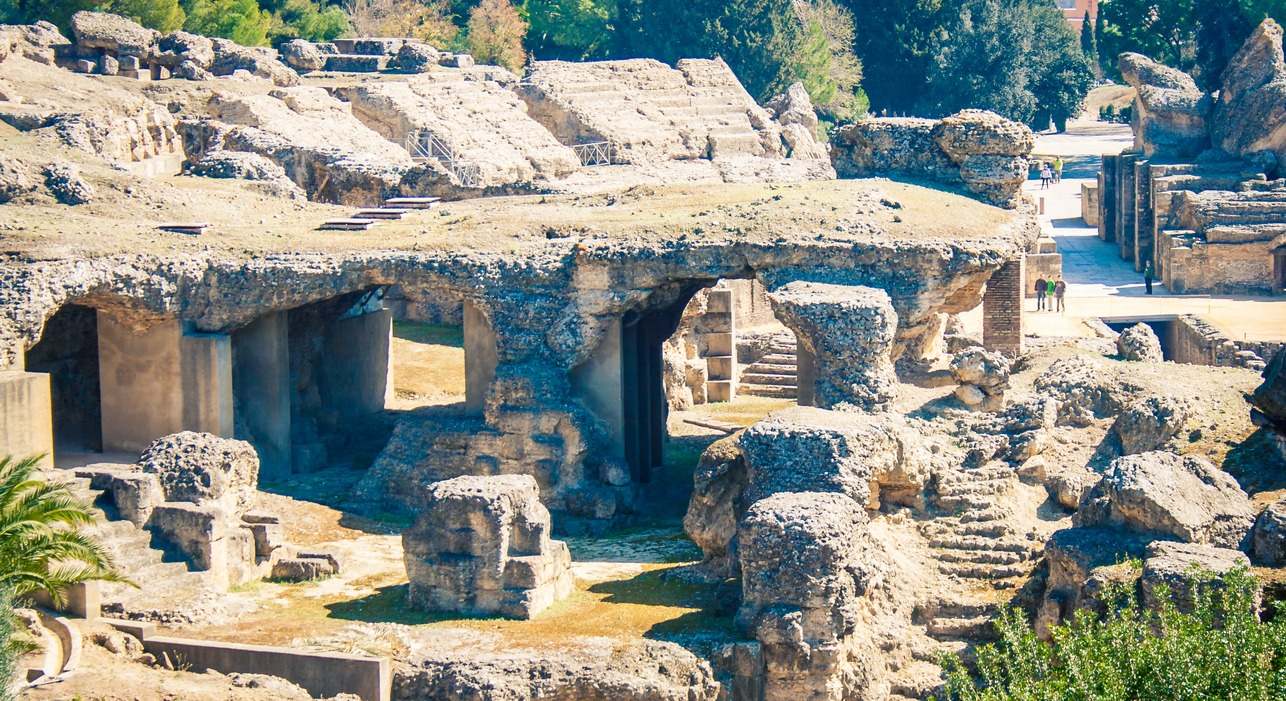 Las ruinas de itálica