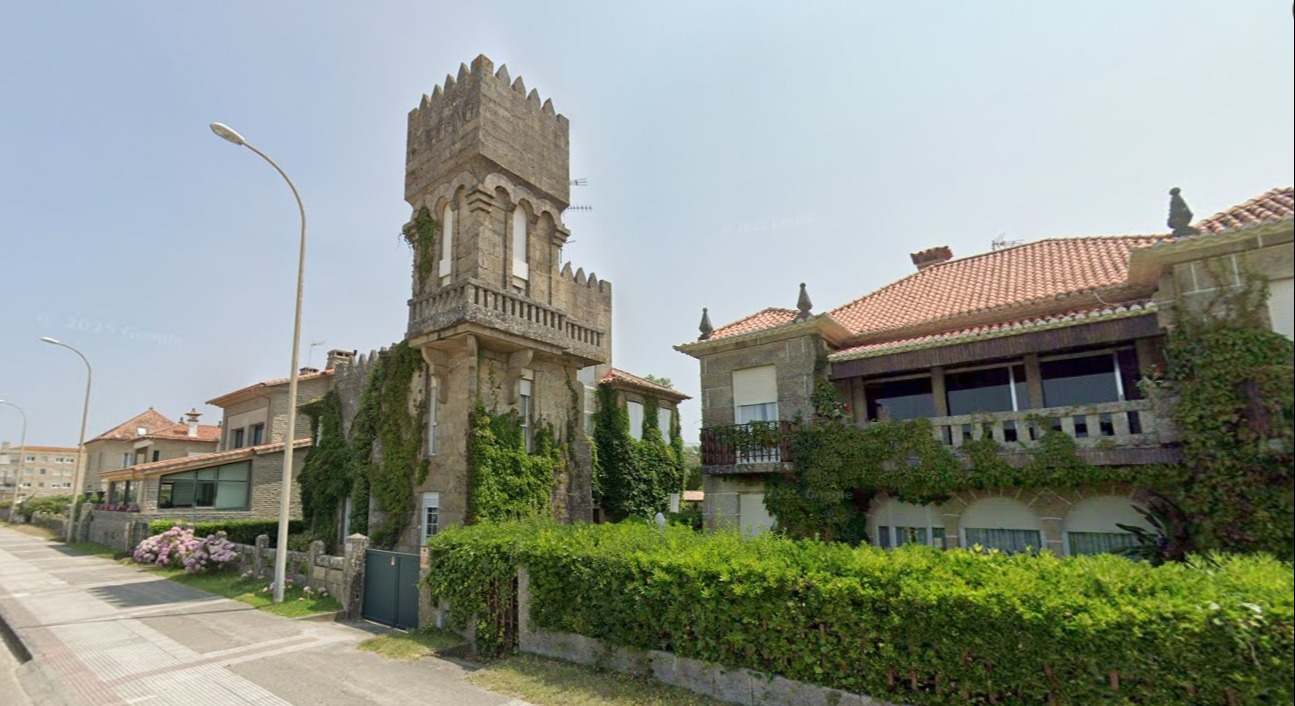 Castillo de Praia América o la torre Quirosno. / Foto: Google Maps.