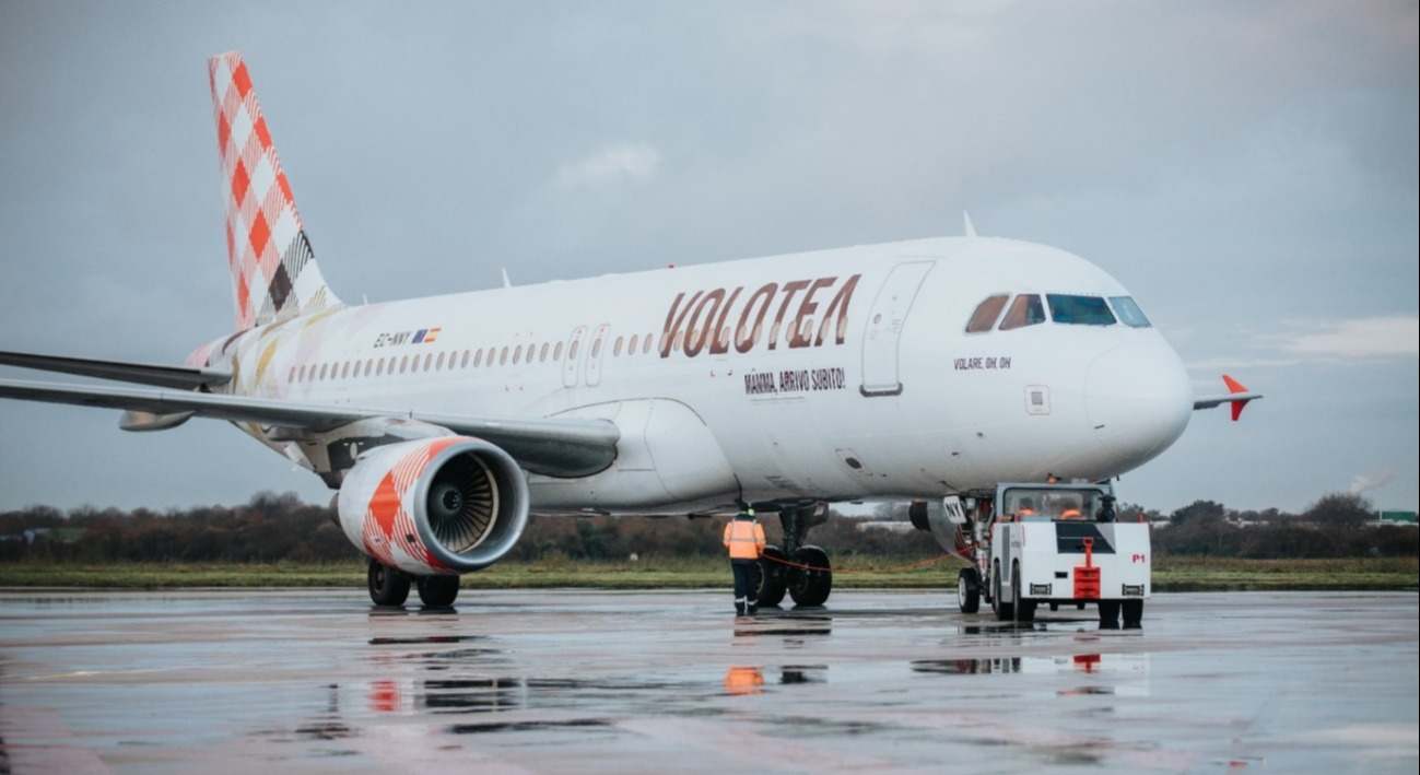 Avión de Volotea.