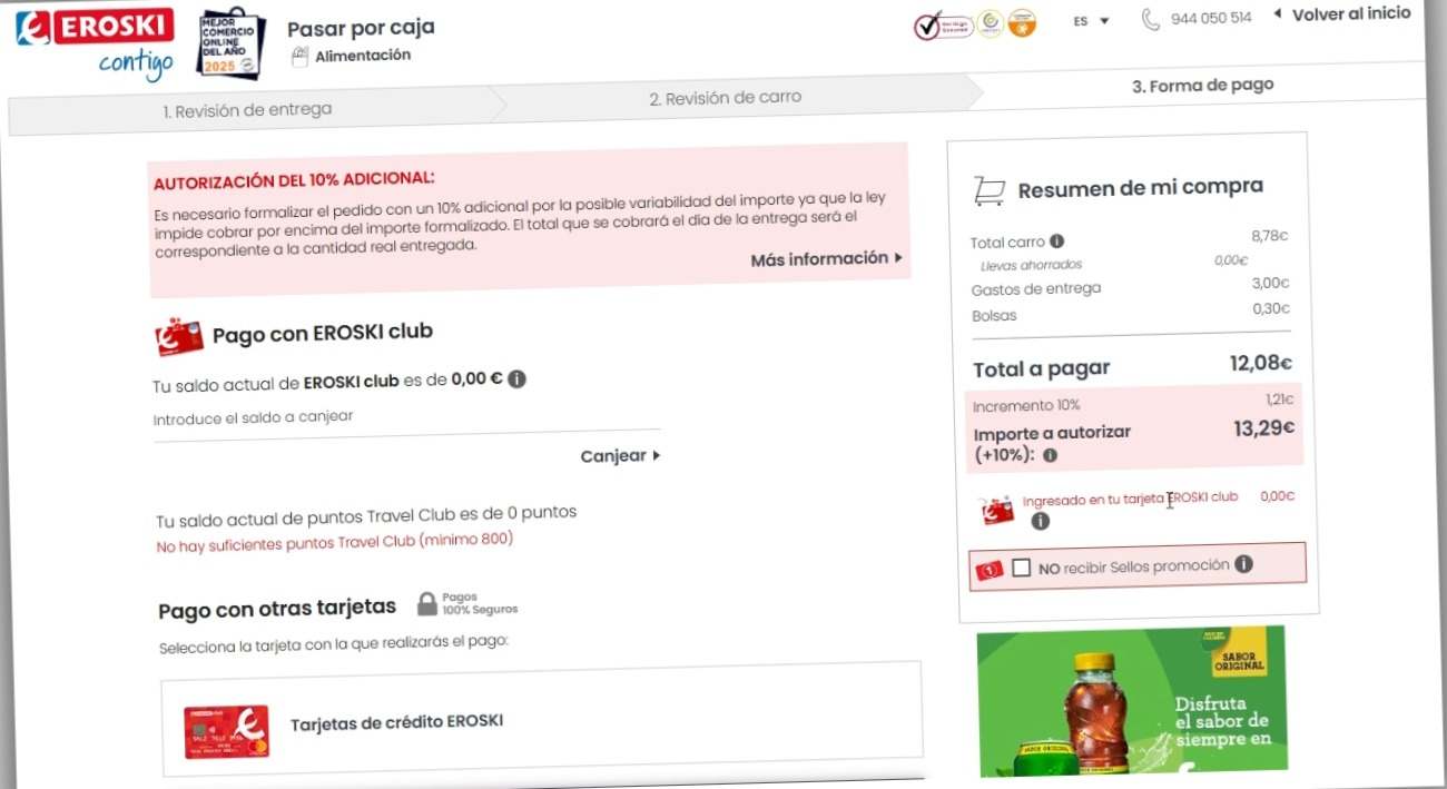 Imagen facilitada por Facua.
