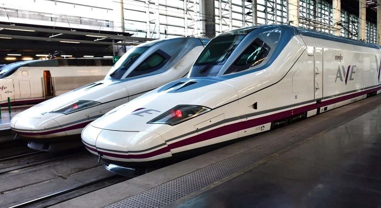 Trenes AVE de Renfe.
