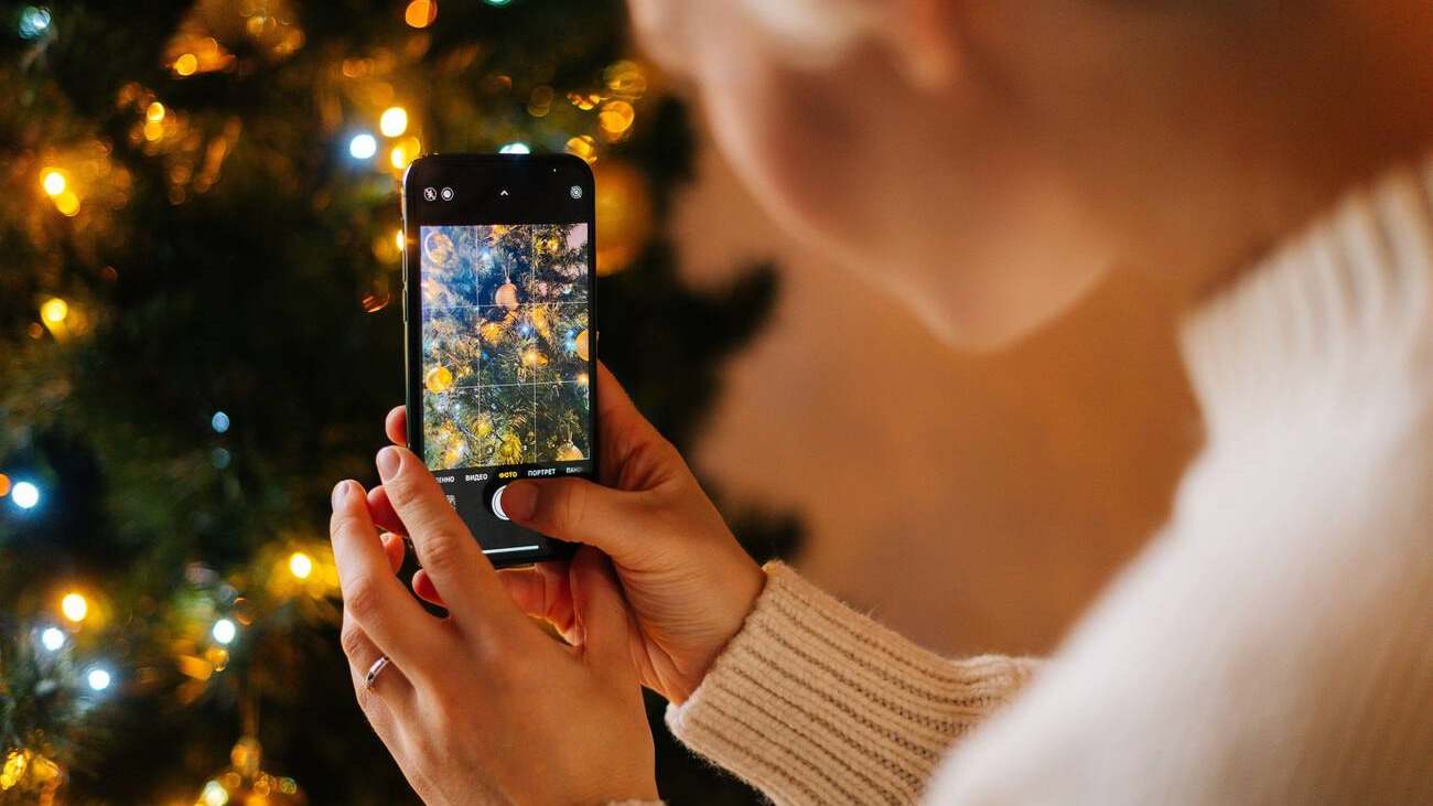 Cómo hacer mejores fotos de Navidad con tu iPhone