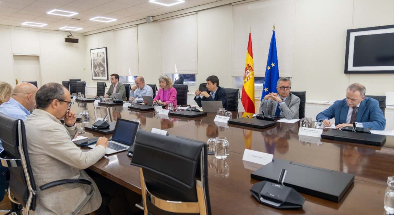 Reunión de la mesa de pensiones