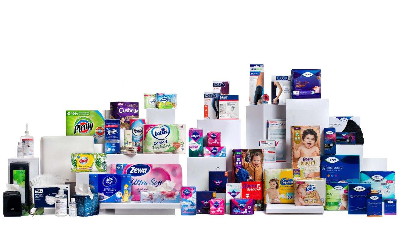 Productos de Essity. EE
