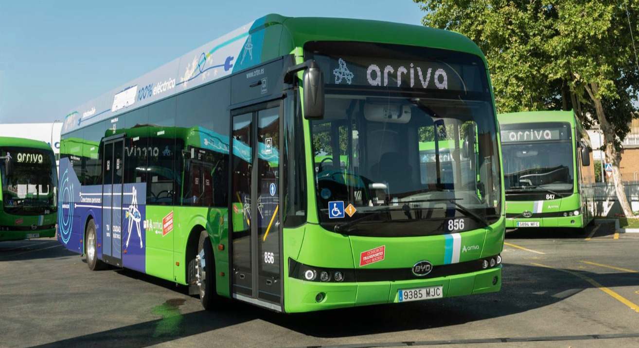 Autobuses de Arriva.