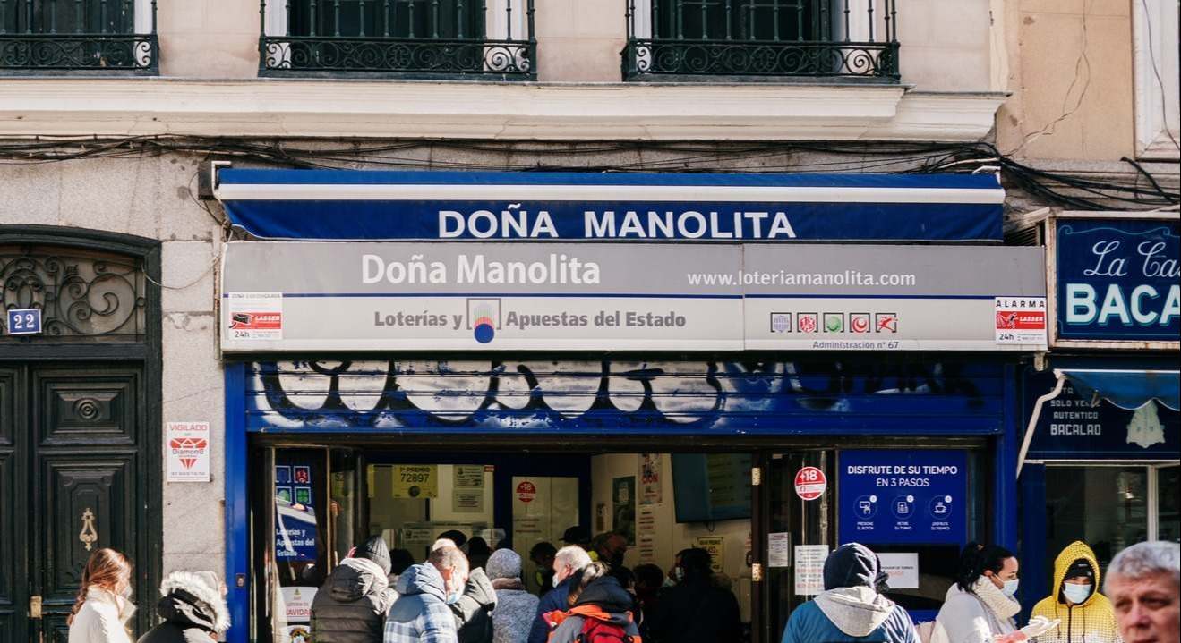 Administración de lotería de Navidad Doña Manolita | Firma: iStock
