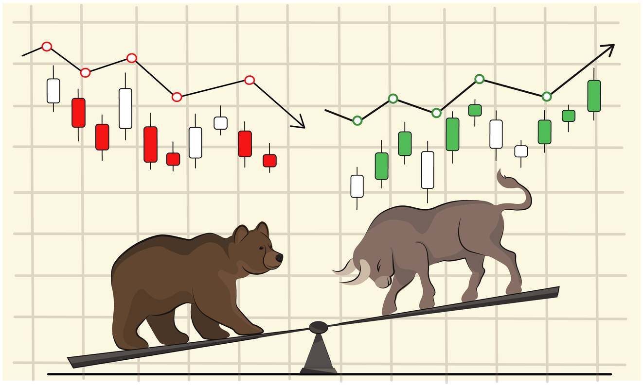 El equilibrio entre alcistas y bajistas en la bolsa, cada vez mayor