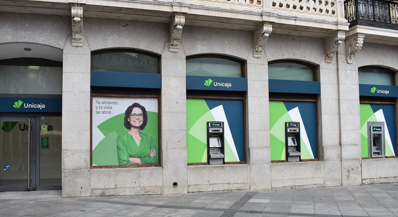 Una sucursal de Unicaja.