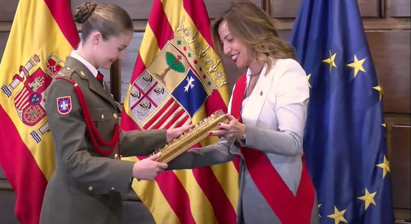 Leonor en Zaragoza