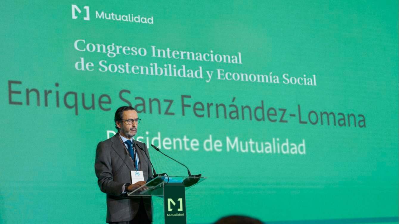 Enrique Sanz Fernández-Lomana, presidente de Mutualidad 