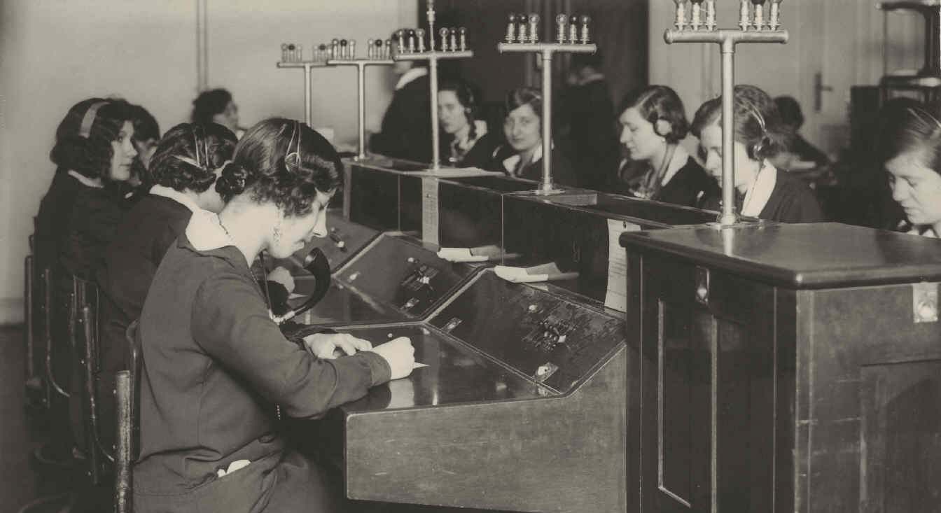Antiguas telefonistas