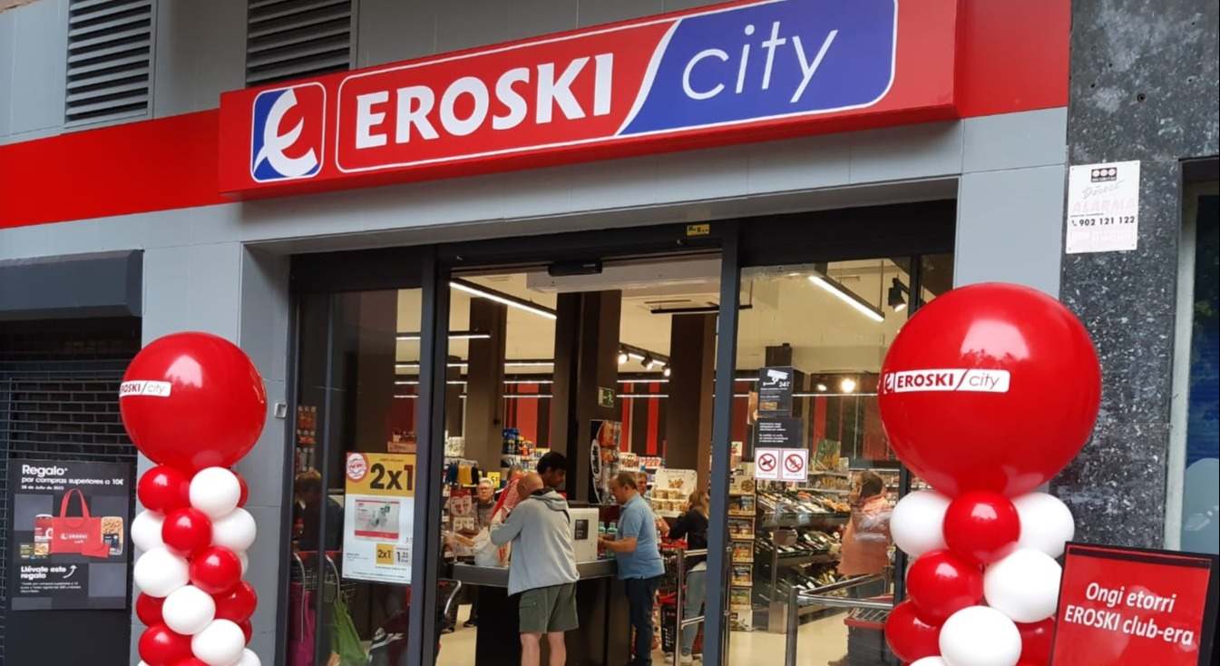 Tienda franquiciada de Eroski.
