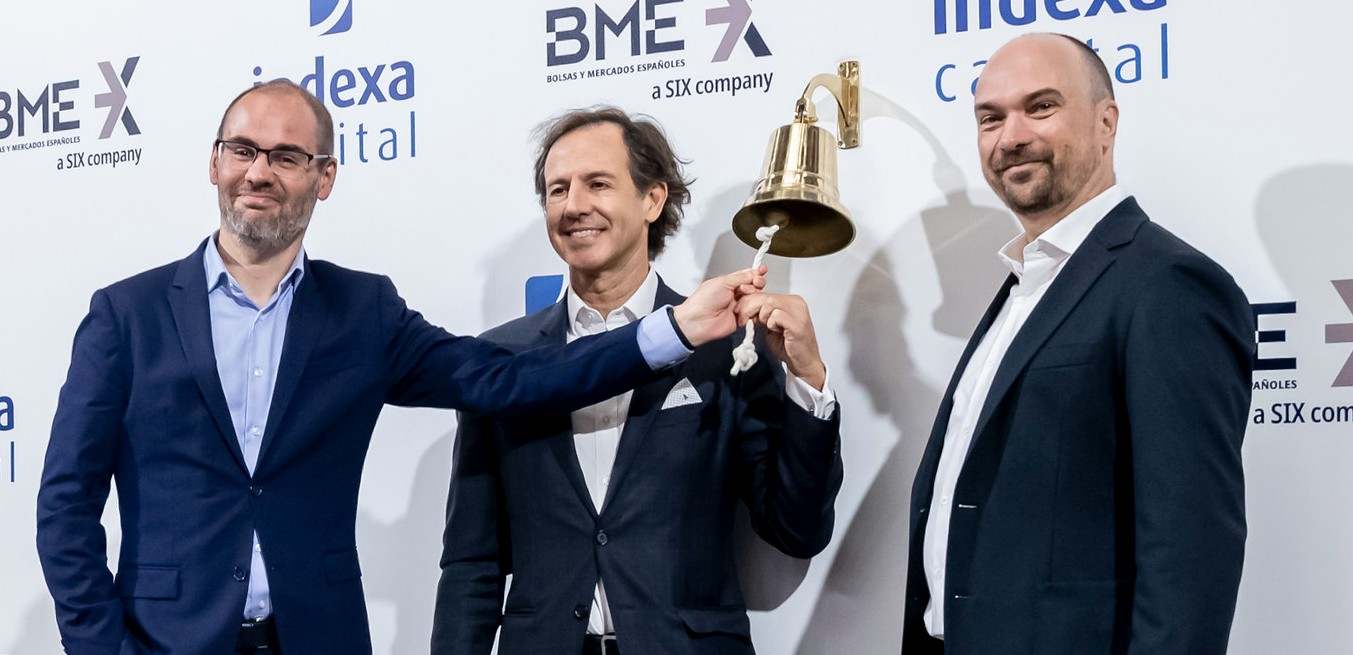 Unai Ansejo Ramn Blanco y Franois Derbaix socios fundadores de Indexa Capital