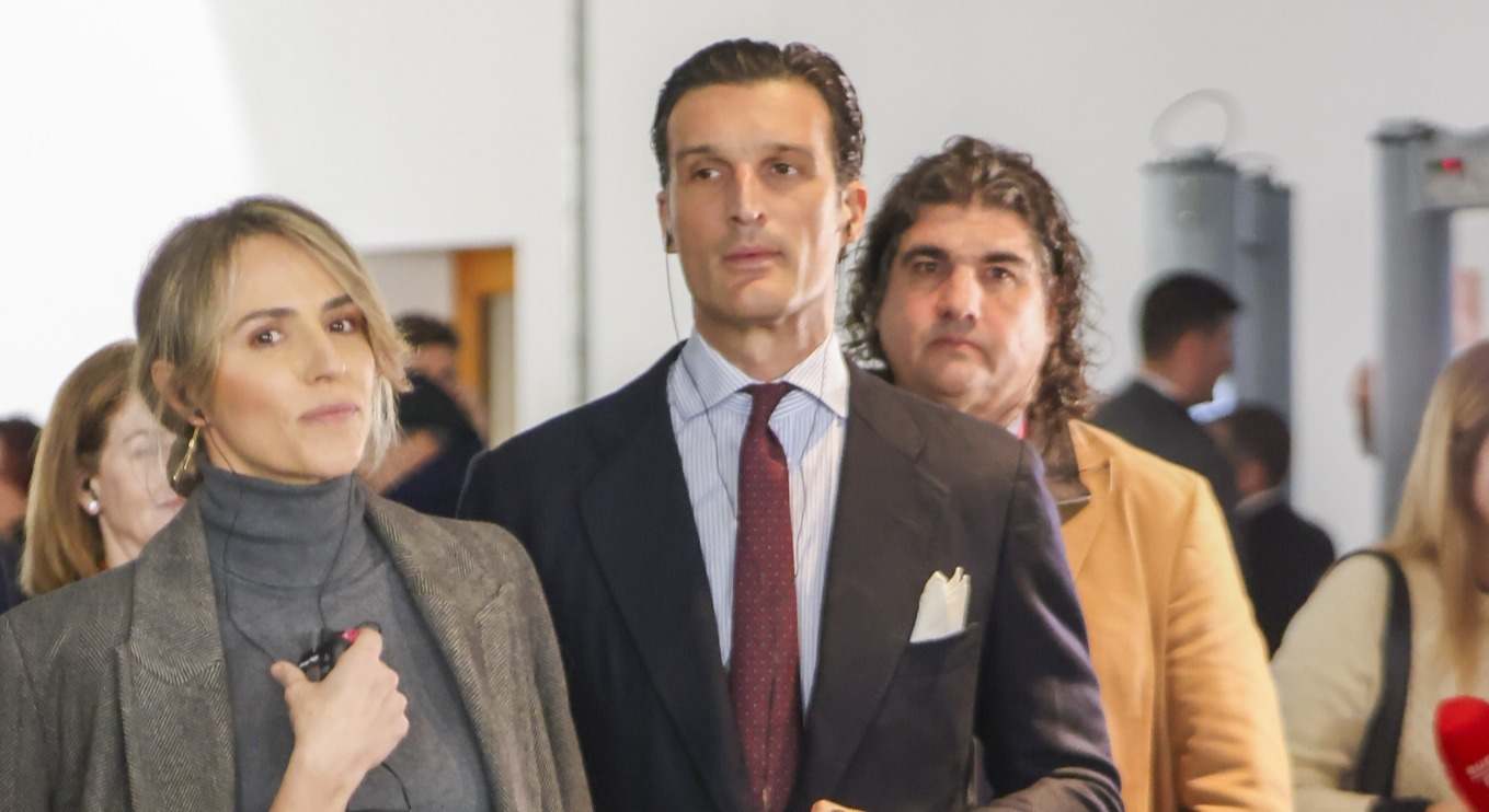 Rafael Medina y su esposa