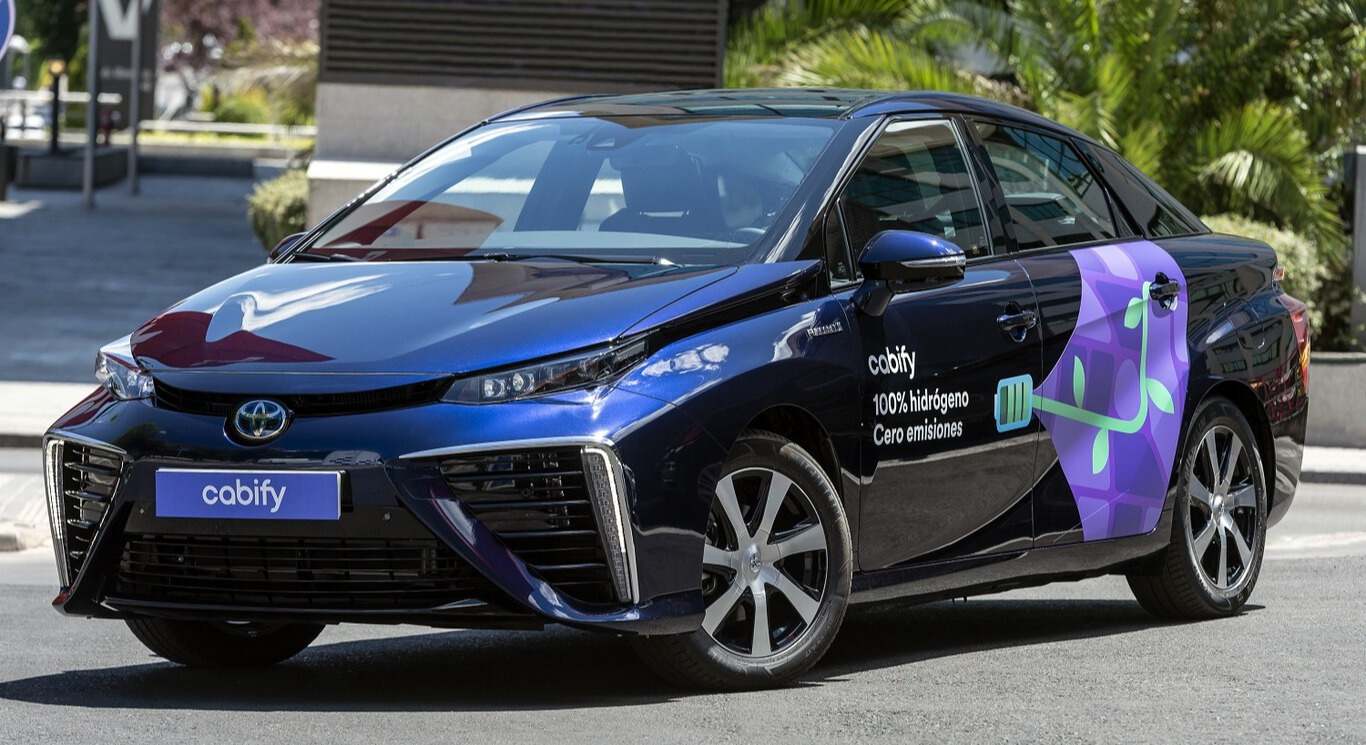 Vehículo de Cabify.