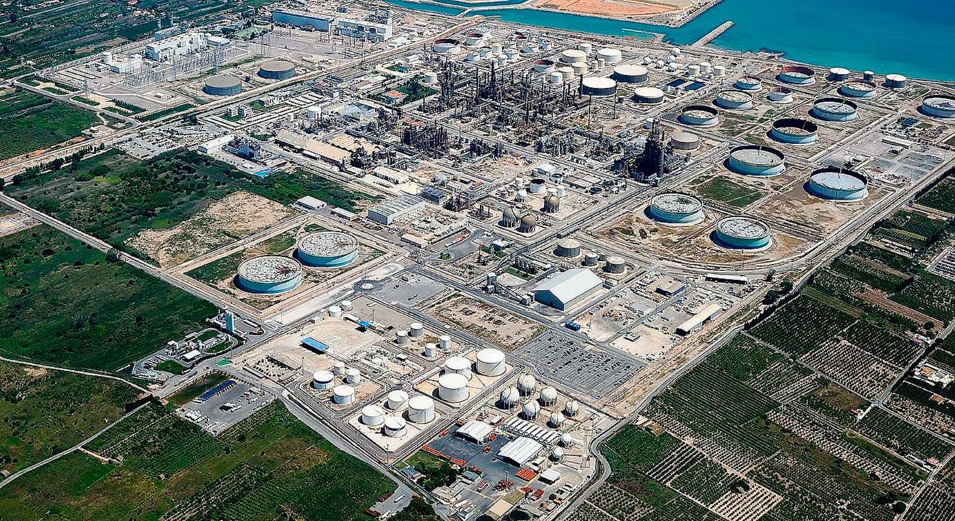 El polo petroquímico de Castellón