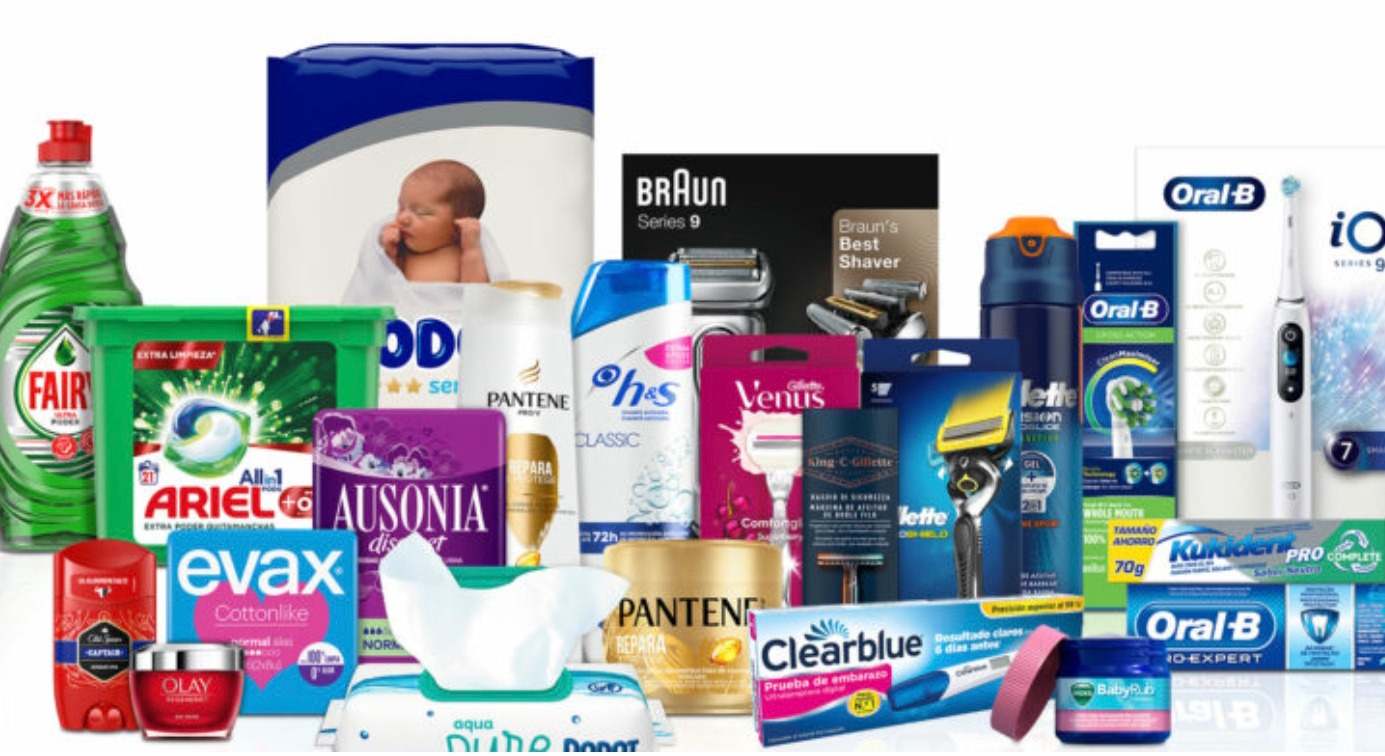 Gama de Procter & Gamble.